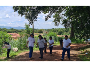 Levantamento de campo pela equipe técnica nas áreas de impacto ambiental da engegold