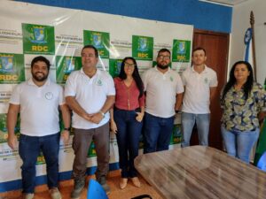 Reunião com prefeita de Rio da Conceição para articulação dos treinamentos de educação ambiental