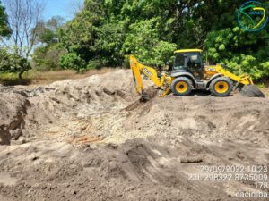 Construção das cacimbas