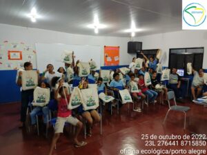 Gincana Ecológica de Identificação de sementes  e frutos florestais - Porto Alegre TO