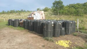 Recebimento dos biodigestores