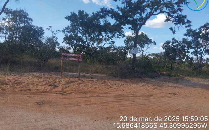 Comunidades identificadas
Riachinho