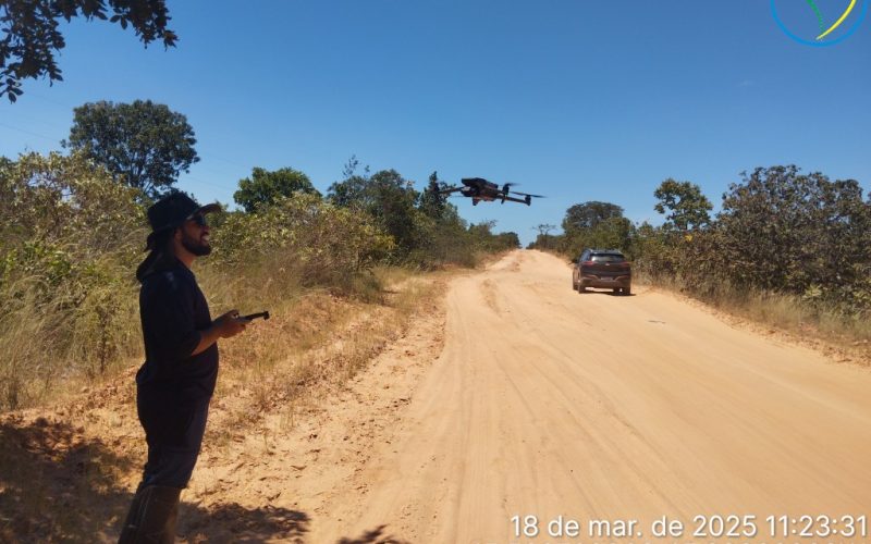 Aerolevantamento com drone