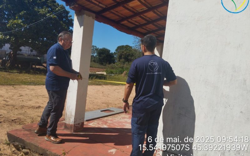Visita à casa de apoio 
Projeto Veredas do Acari