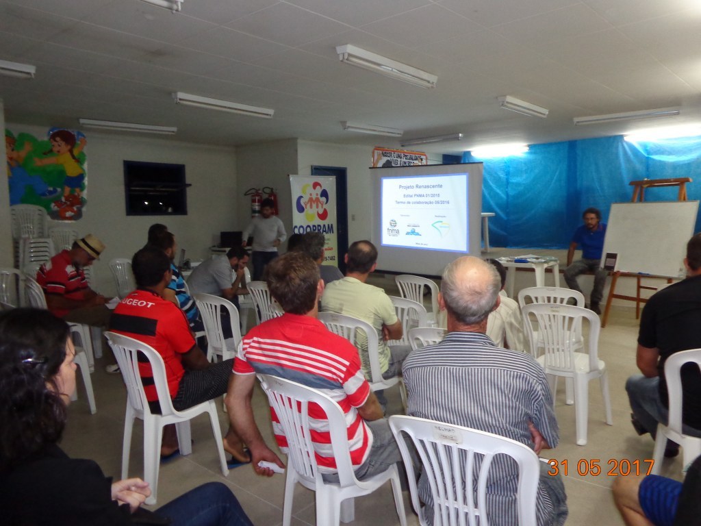 Reunião com Cooperativa de empreendedores rurais de Domingos Martins