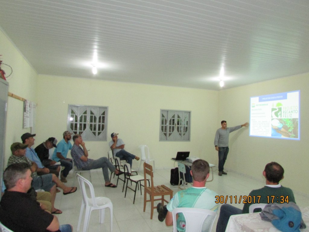 Reunião com Associação de Moradores e Produtores de Rio Ponte
