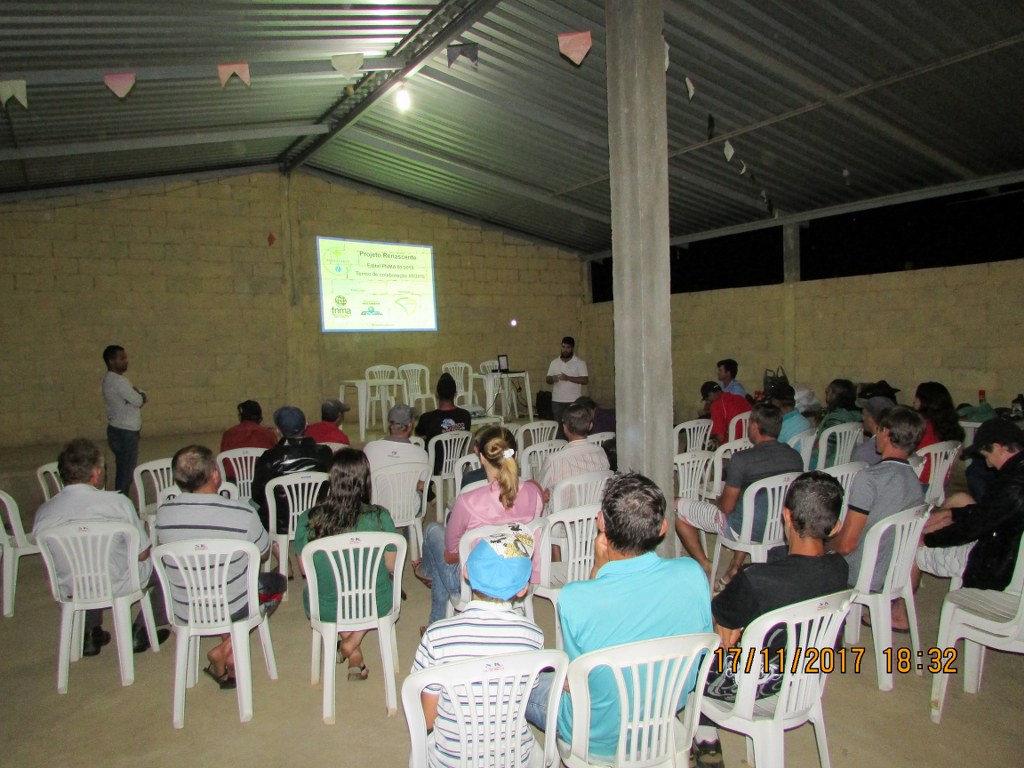 Reunião com Associação de Moradores e Produtores de Tijuco Preto