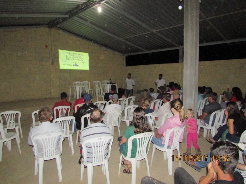Palestra de Educação Ambiental em Tijuco Preto