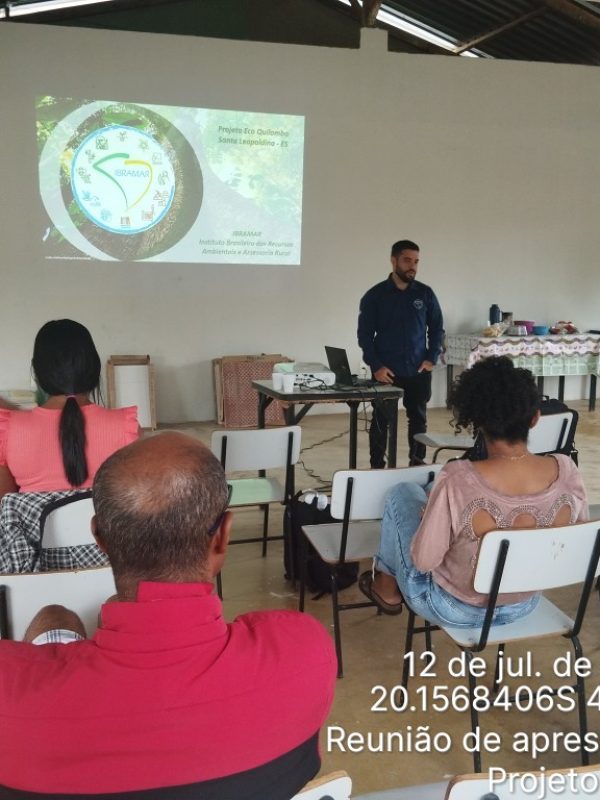 Reunião de apresentação inicial
Projeto Eco Quilombo